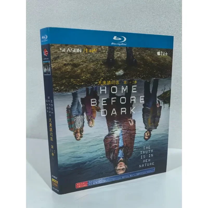 Blu ray Classic American Drama Dark Please Go Home Season 1 and 2 Collection 4 Disc Box Set High Definition Image Quality