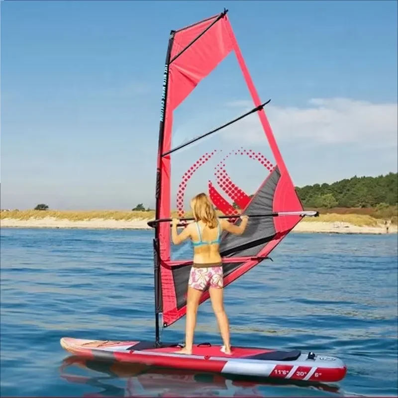Standing Paddle Board Inflatable Windsurf Sup With Two Fin