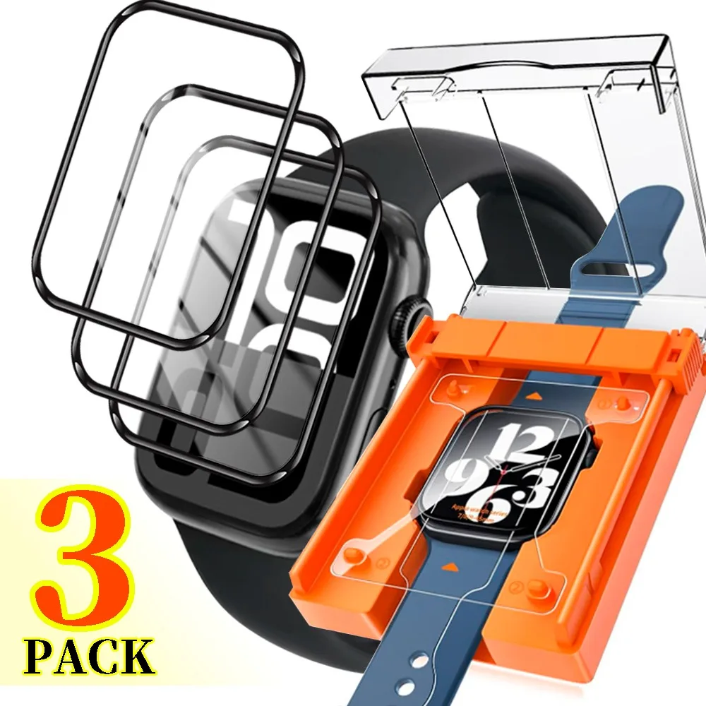 Pellicola Morbida Facile Da Installare Per Apple Watch S11/S10 42MM 46MM Proteggi Schermo Antigraffio Per Apple Watch Ultra/Ultra2/Ultra3 49Mm-image