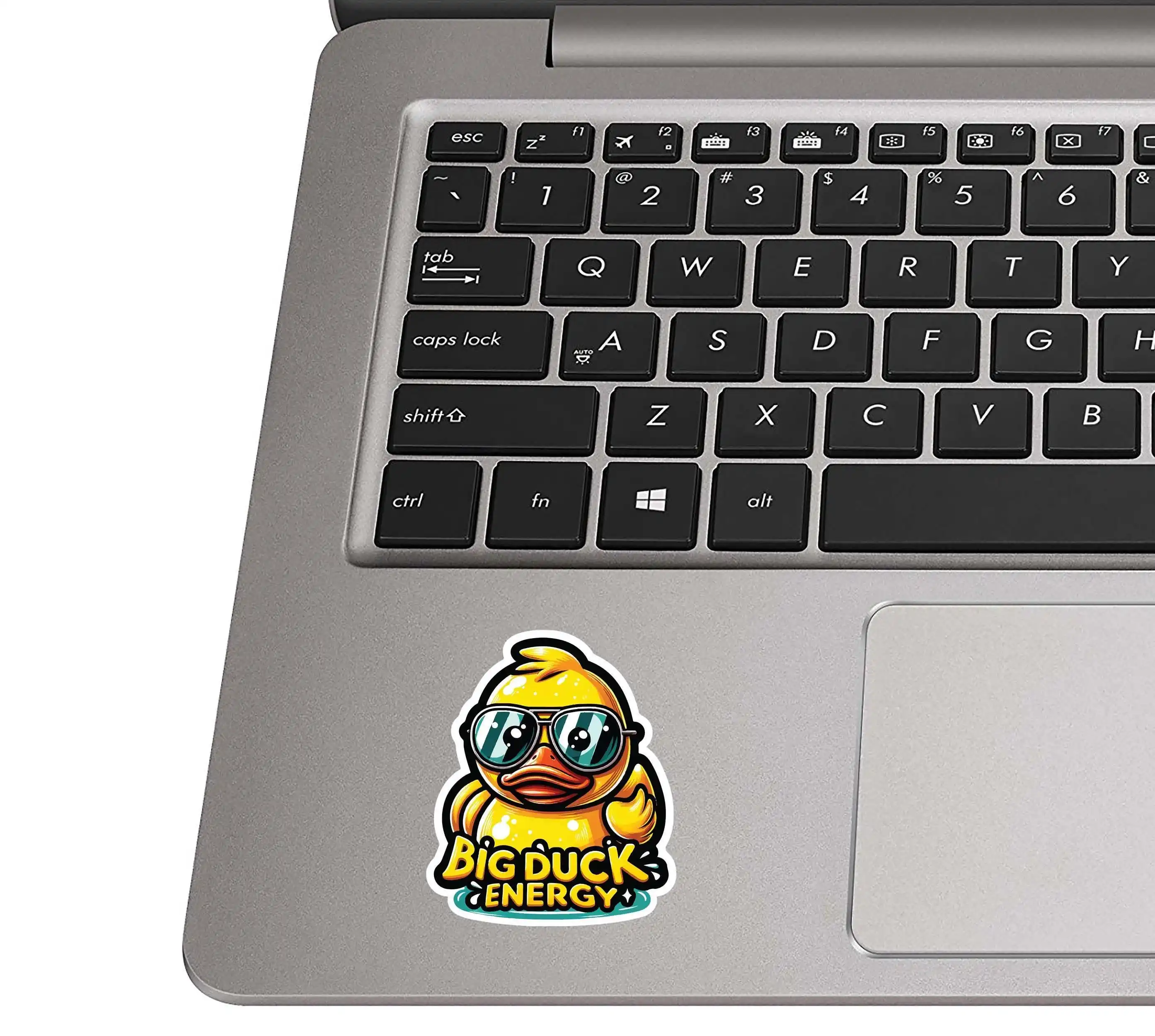 Big Duck Energy Funny Quote Vinyl Car Sticker Decal for Car Window and Laptop Decorative Graphic