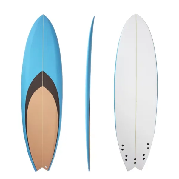 

Fiberglass Cloth Surfboard Double Wing and Fish Boards Best Shortboard Surfboard