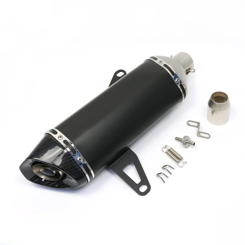 

Выхлопная труба из стали и углеродного волокна для мотоцикла, 51 мм, без застежки, для Yamaha X MAX 300 XMAX 250, средняя звеньевая труба с глушителем