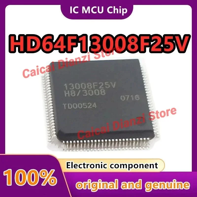 

1PCS/LOT HD64F13008F25V QFP -100 16-MCU 100% New&original