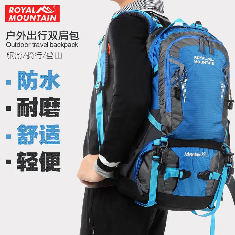 Newunisex Outdoor Sports Hiking Backpack Large Capacity Trekking Camping Backpack Lightweight Water-resistant Travel Backpacks