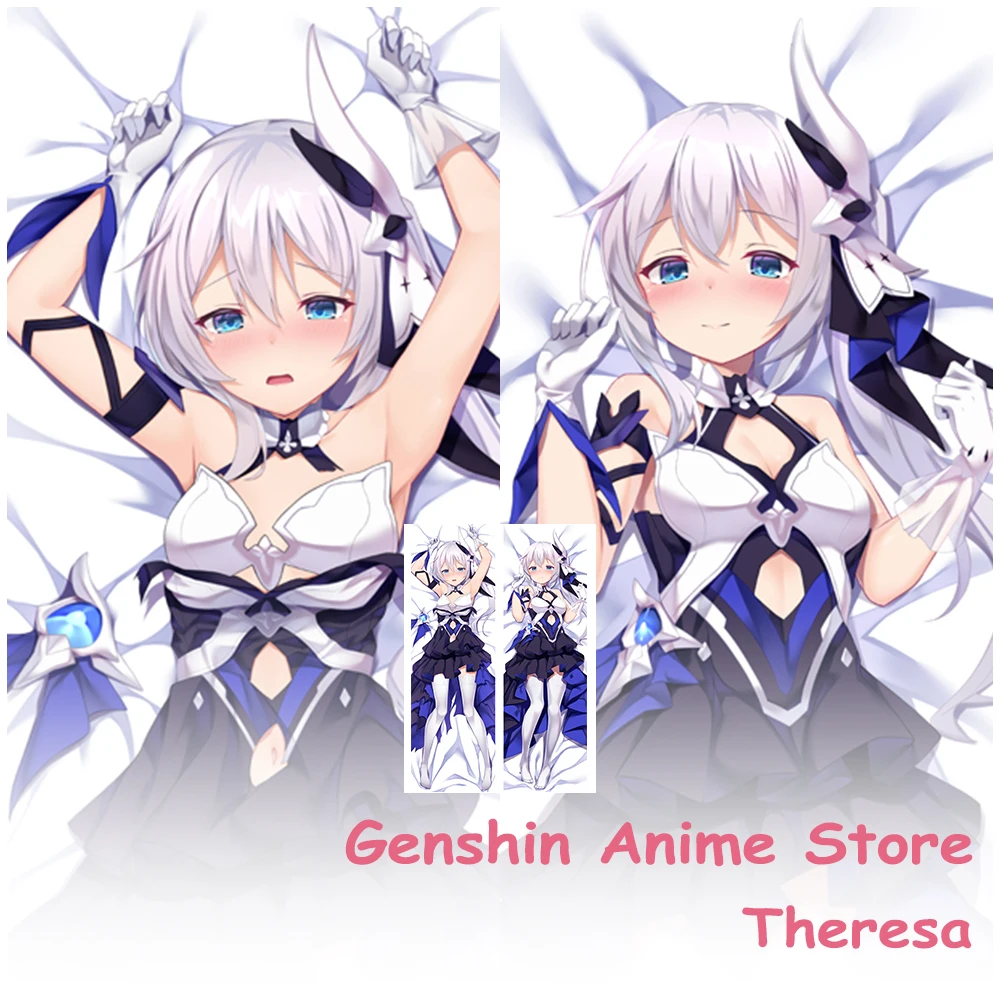 

Игра Honkai Impact 3, чехол для подушки из персиковой кожи Dakimakura, реквизит для косплея, аниме, двухсторонний декор с принтом, наволочка отаку