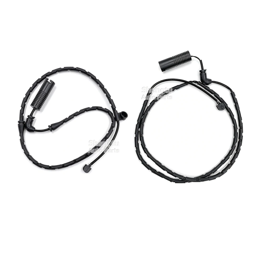 2Pcs Front And Rear Axle Brake Pad Wear Sensor 34353411756 34353411757 for BMW X3 E83 2.5i 3.0i xDrive25i M54256S5 N52B2