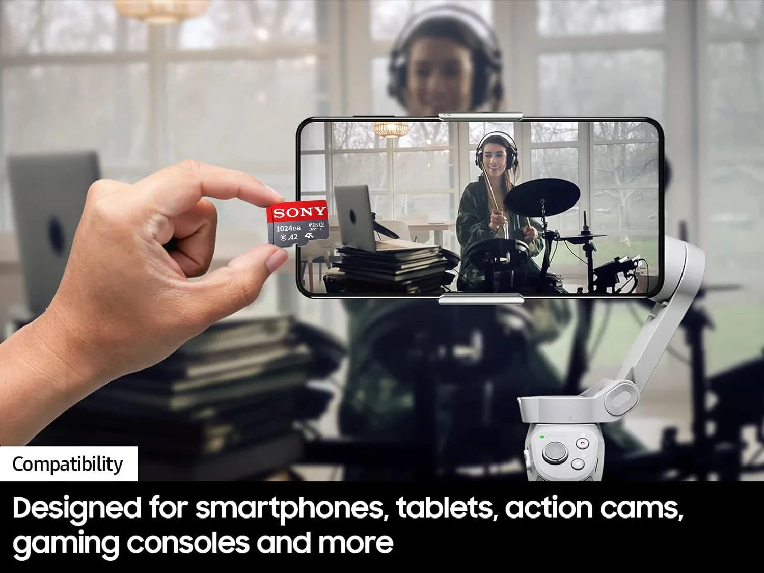 سوني U3 A2 مايكرو SD بطاقة 128 جيجابايت 256 جيجابايت 512 جيجابايت 1 تيرا بايت عالية السرعة TF بطاقة الذاكرة للهاتف كاميرا الطائرة بدون طيار الجدول الكمبيوتر