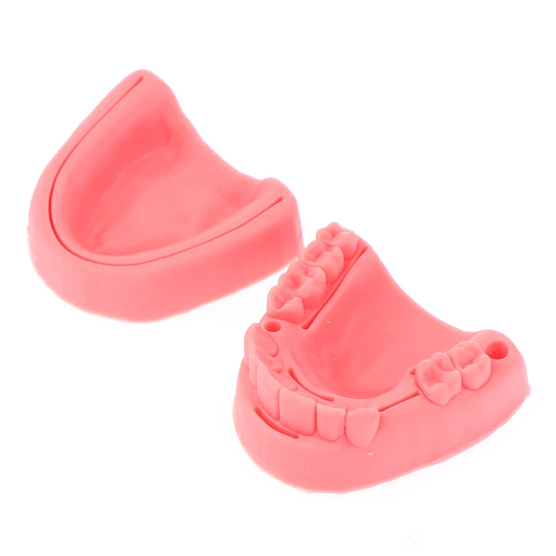 New 2Pcs Silicone Dental Oral Gum Suture Training Pad Periodontitis Skin Surgical Suture Practice Module