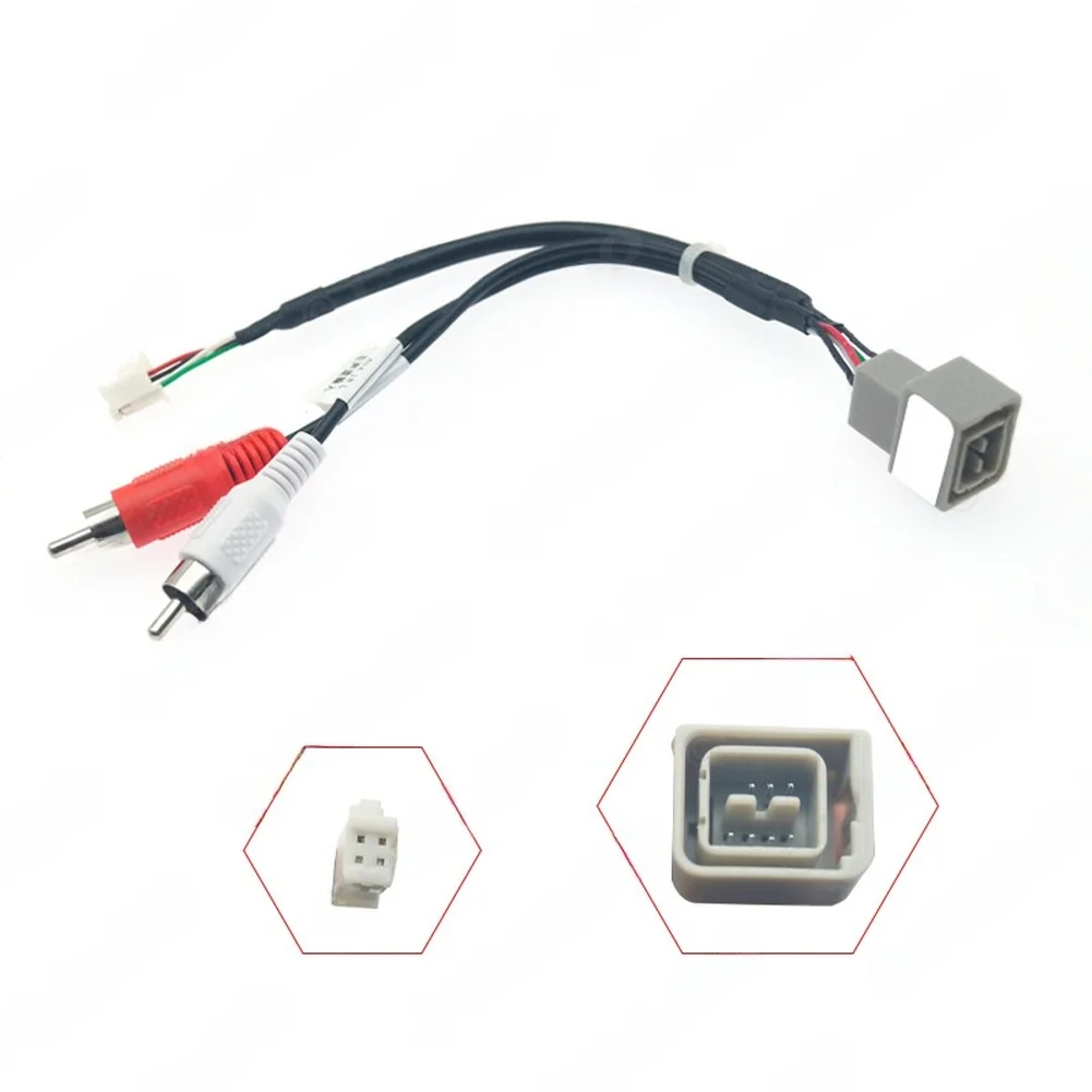 For lada For vesta Specific AUX USB Adapter Harness for Seamless Aftermarket Radio Integration 2006 through 2016 Model Years