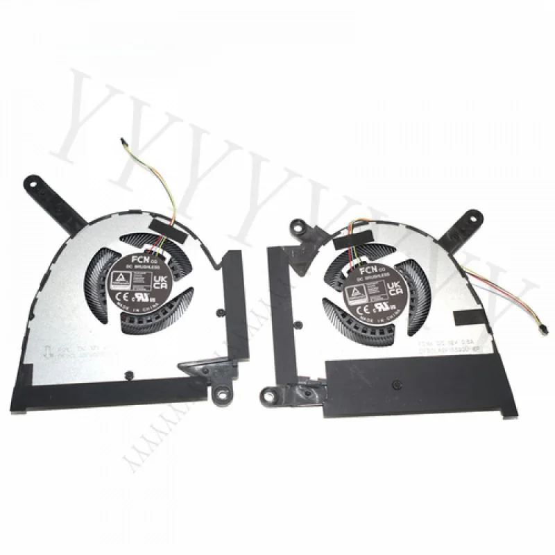 Y+For ASUS TUF Dash F15 FX517ZC FX517ZR CPU GPU Cooling Fan RTX3070 DC12V 0.6A