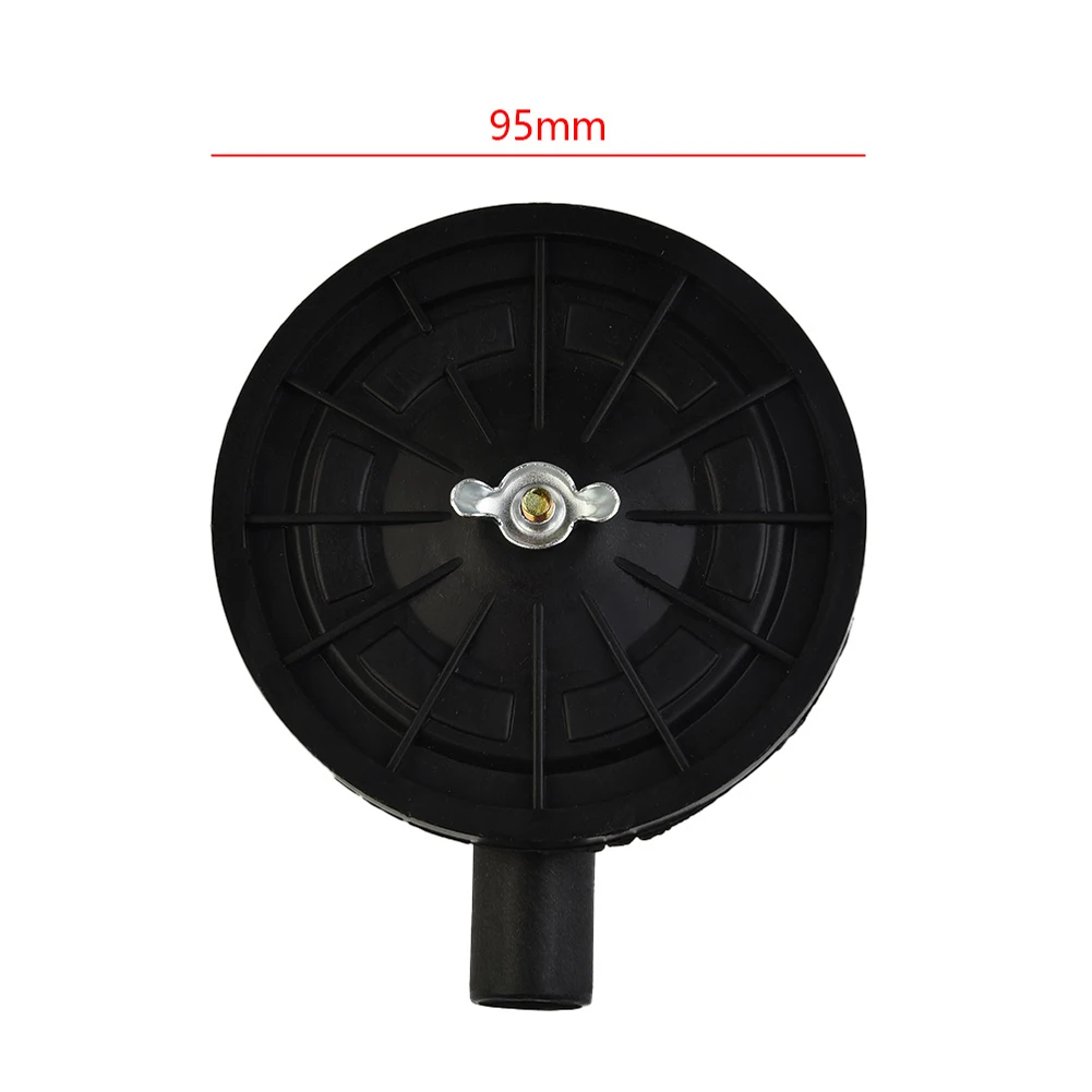 Silencer Muffler Noise Reducer Supplies Tools Workshop 20mm Air Compressor Black Filter Cartridge Plastic Pump