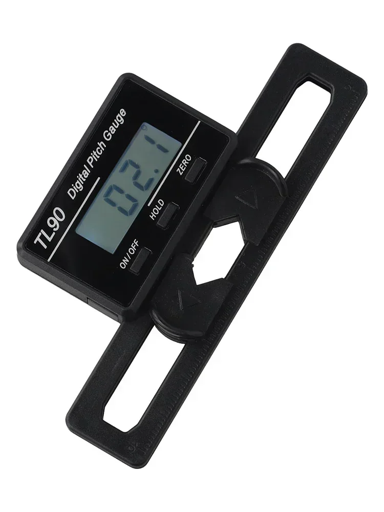 Backlit LCD Screen Digital Step Indicator Digital Step Indicator ABS Material Altitude Detection Horizontal Angle Measurement