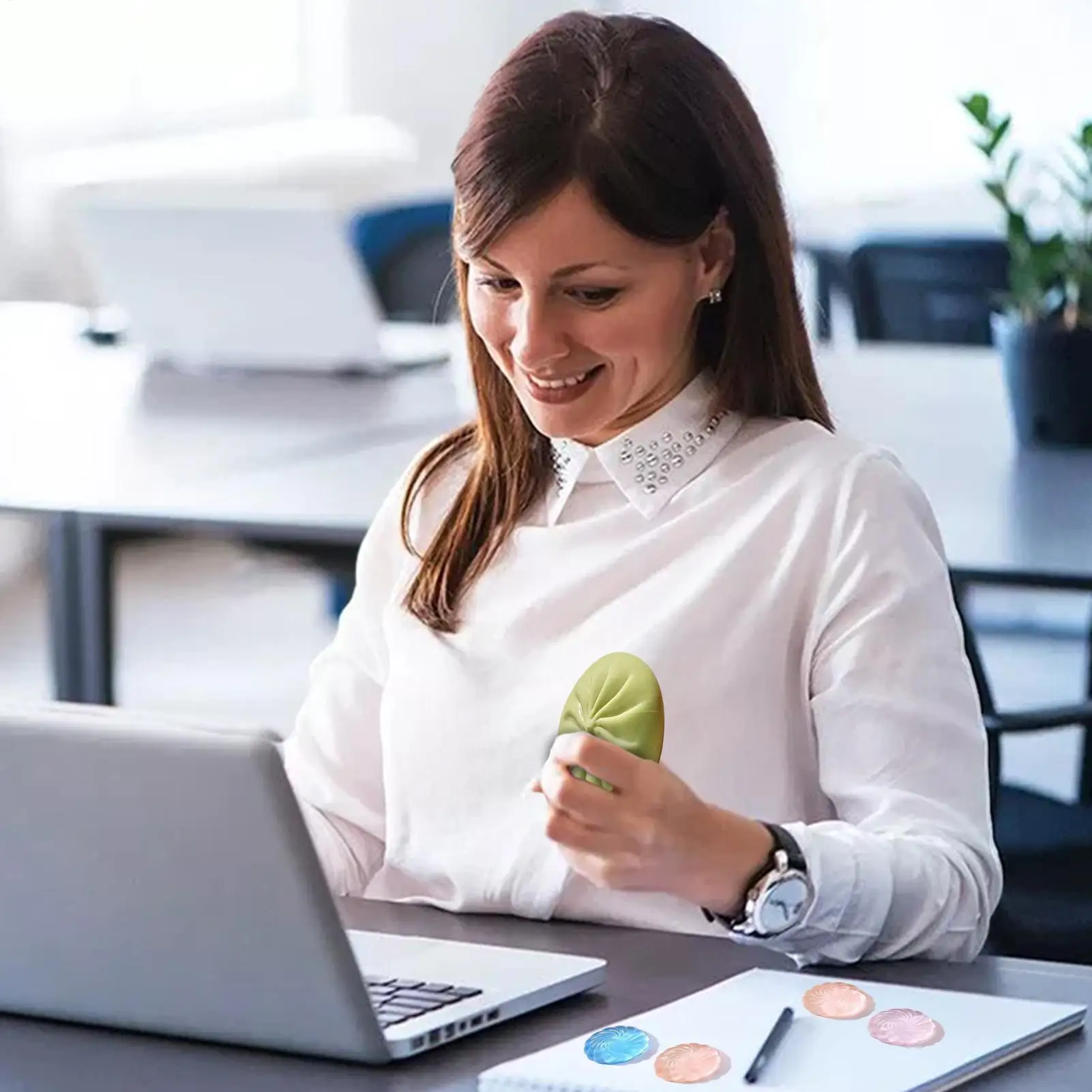 لعبة الضغط الحسية العملاقة مضحك أدوات تهدئة الحسية زلابية ضغط كرات اليد ألعاب متململة للبنين بنات الأطفال البالغين #4