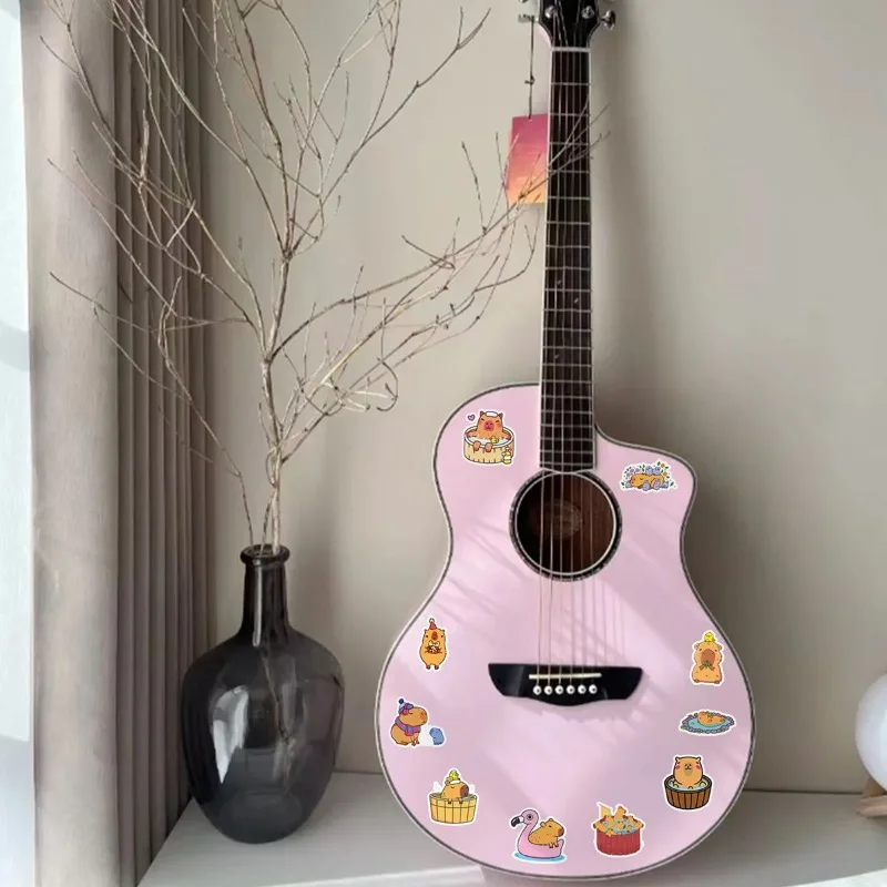 50 Uds. De pegatinas de dibujos animados de Disney, bonitas pegatinas de Mickey Mouse para ordenador portátil, funda para teléfono móvil, taza de agua, equipaje, decoración de guitarra, pegatinas al por mayor