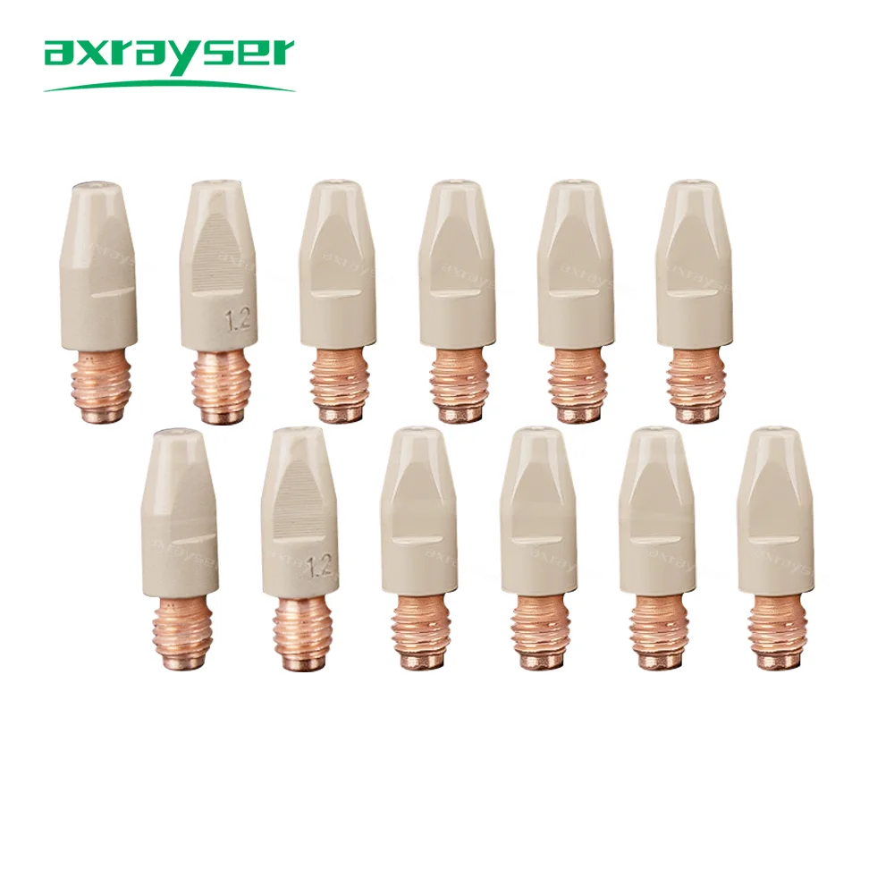36KD Coating Welding Nozzle Contact Tip 0.8/1.0/1.2mm Sets MIG Torch Gas Nozzle Tip Holder of 36KD MIG MAG GMAW Welding Torch