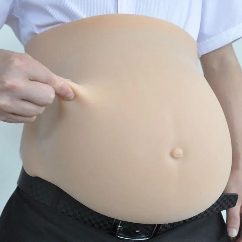 1700g Silicone High Quality Fake Belly Maternity Props Artificial Bump Baby Stage Actor Baby Pregnant Pregnant