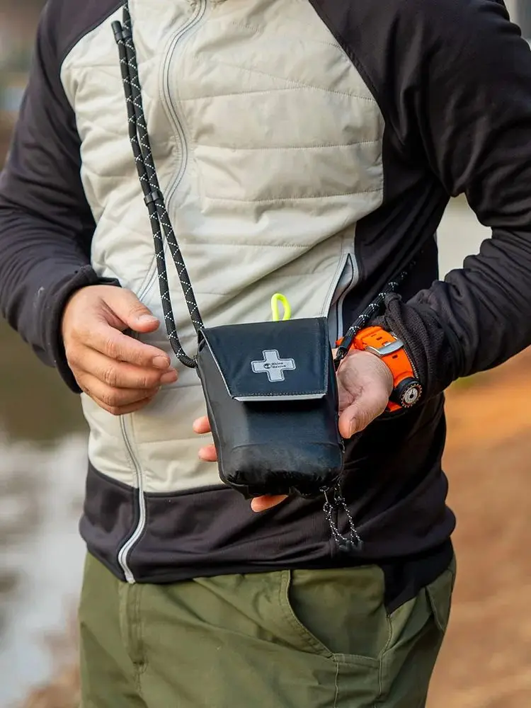 AliExpress RHINO RESCUE Hiking First Aid Kit Ultralight Waterproof Medical Kit for Camping Backpacking Cycling Travel (Empty bag)