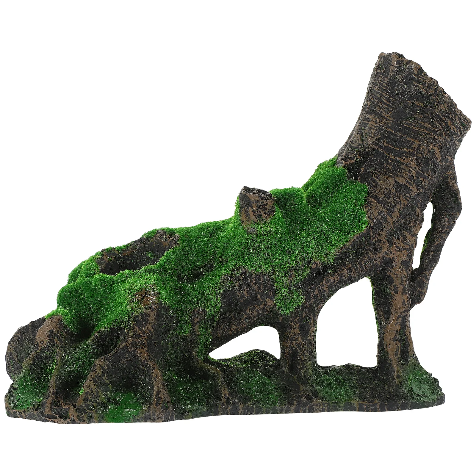 

Resin Tree Root Habitat for Aquarium Fish Tank Decoration Hollow-Out Tree Hole Landscape Artificial Root Ornament