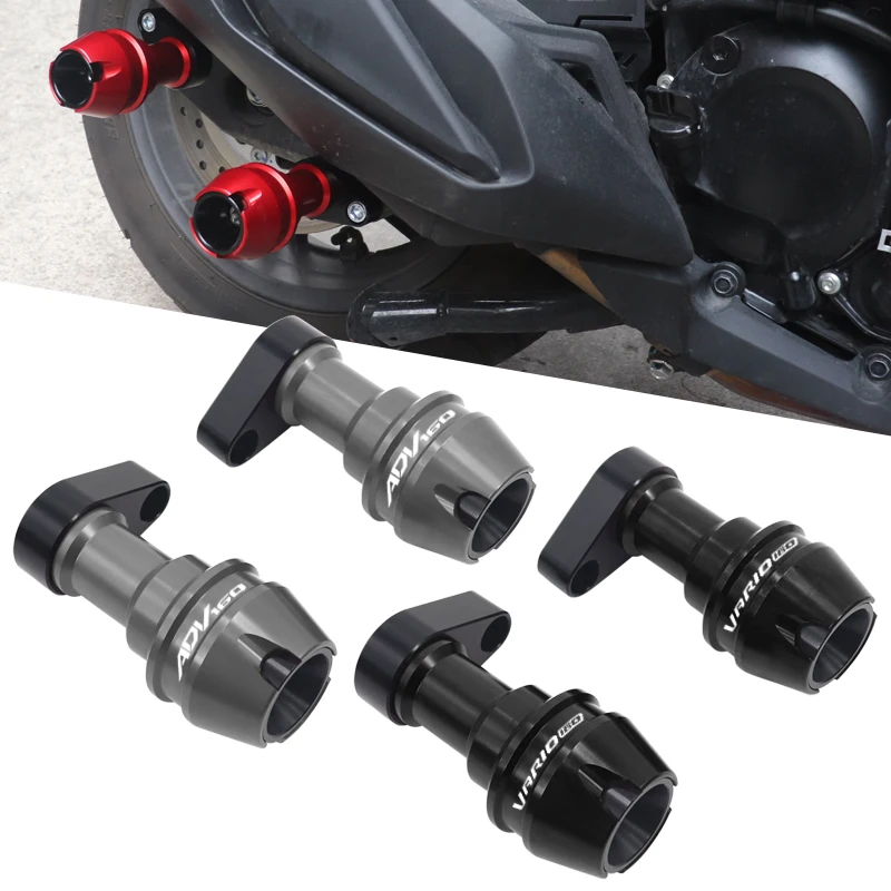 For Honda ADV160 VARIO160 VARIO 160 ADV 160 Motorcycle Accessories Front Rear Wheel Axle Fork Crash Sliders Fall Protection