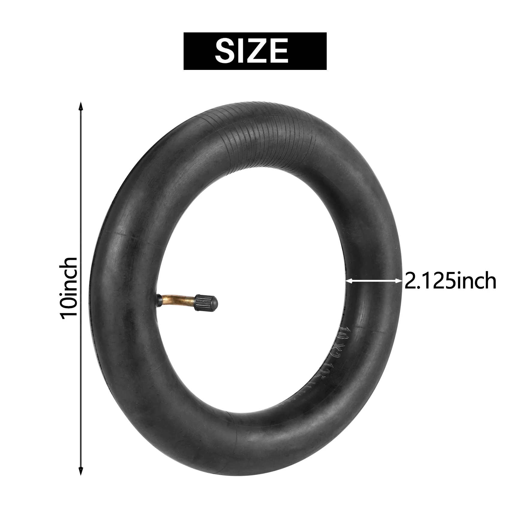 

AEA6-2 шт. 10X2,125 Внутренняя трубка Шина для скутера для 10-дюймового Hover Board F1 A8 Smart Electric Scooter 2 колеса