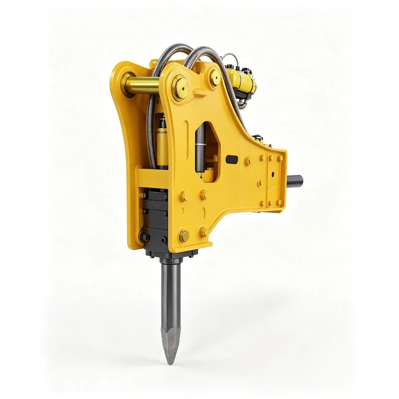 Silent Hydraulic Breaker Hammer Mounted Attachment for Low Noise Urban Construction Operations Side type hydraulic rock breaker