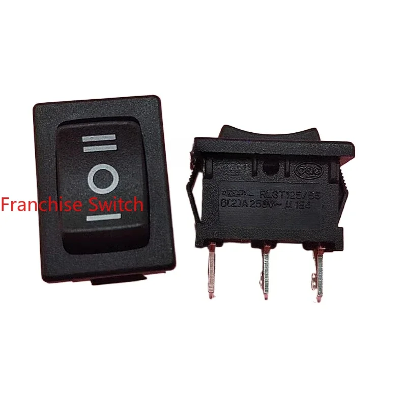 

10PCS RL3-113-G-6-BK ship type switch tripod three gear rocker with certification 15X21MM
