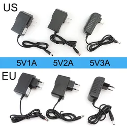 AC to DC 5V 1A 2A 3A 5V2A power supply Adapter EU US 1000ma 2000ma AC 100-240V Converter Charger for led strip 5.5x2.5mm c1