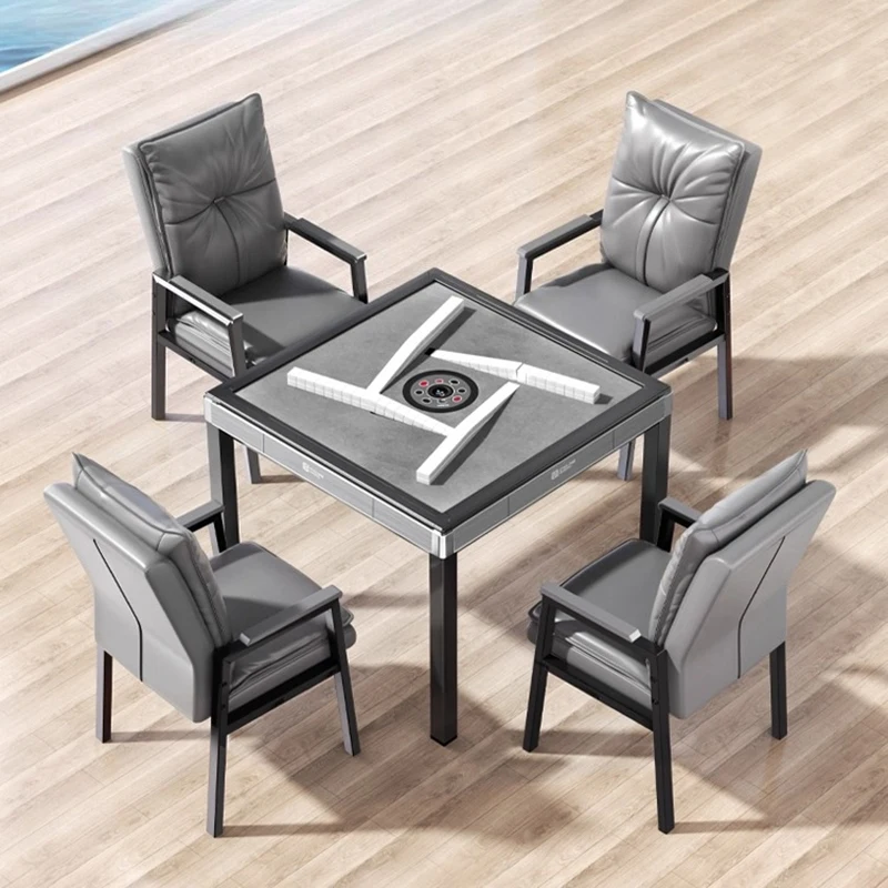 

Современный креативный стол для маджонга, скандинавская роскошная автоматическая американская подставка, наклонный стол для карт, стол для маджонга, мебель для дома FYMT