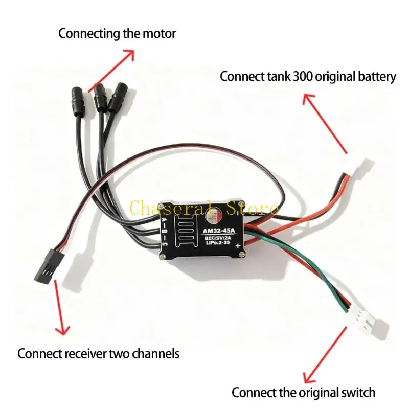 E7CE Smooth Acceleration Improved Motor Upgrade for Superior Remote Control Toy