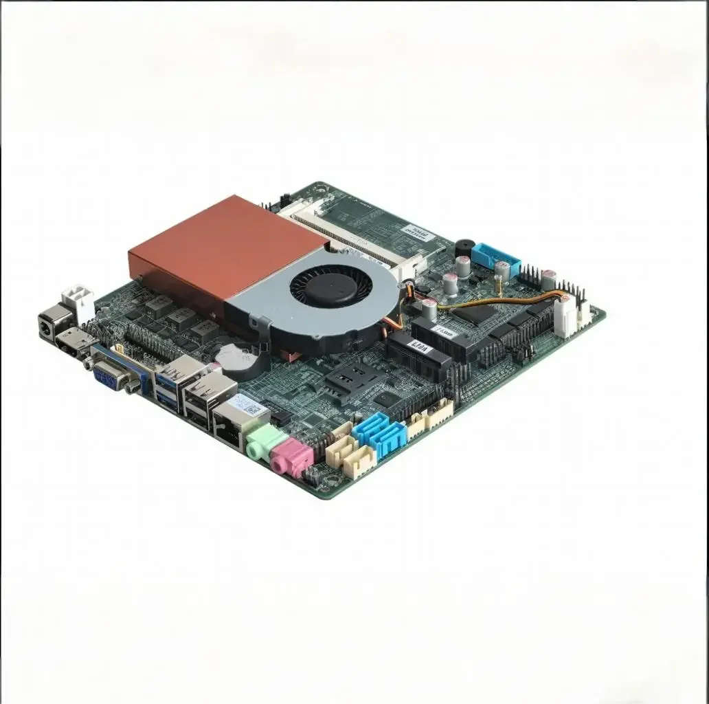 ELSKY بالجملة Mini-ITX Board QM9700H I7 معالج الجيل السابع 6COM للتحكم الصناعي