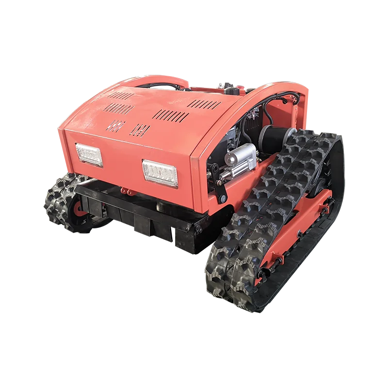 

Customized fully automatic self-propelled remote control lawn mower, tracked weeding machine, household garden weeding machine