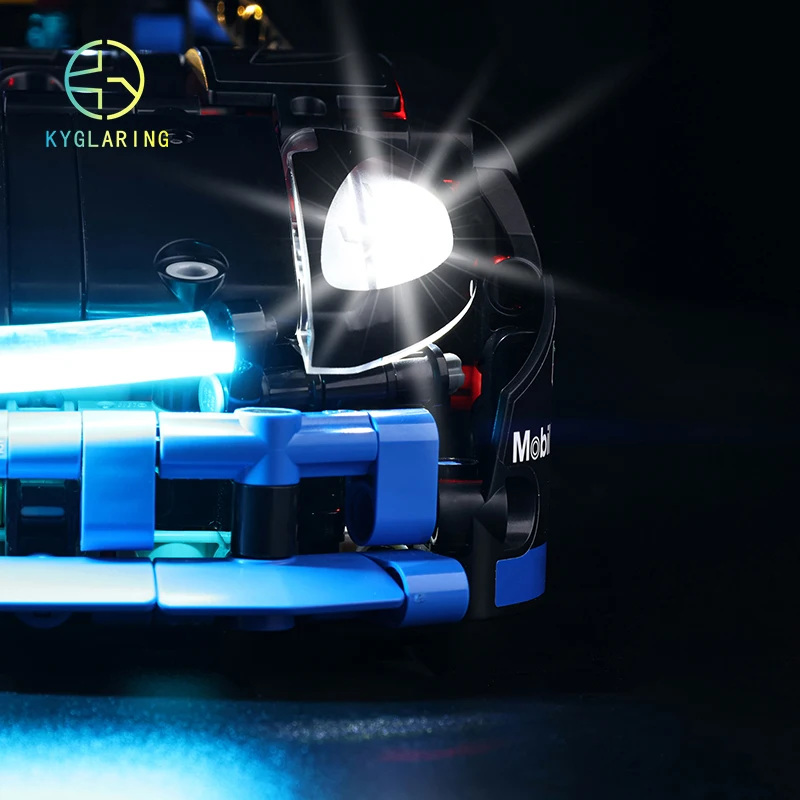 Kyglaring Led Lighting For 42176 Porsched GT4 e-Performance Race Car LED Kit Toys (NOT Include the Model)