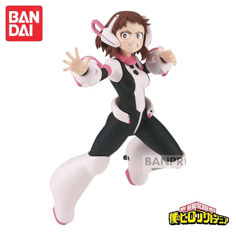 In Stock My Hero Academia Ochaco Uraraka Bandai Banpresto Original Action Figure Figurine Ornaments Funko Pop Holiday Gifts