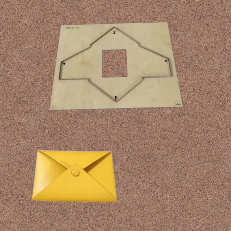 Envelope & Small Bag Cutting Die, DIY Handmade Leather Craft Mold