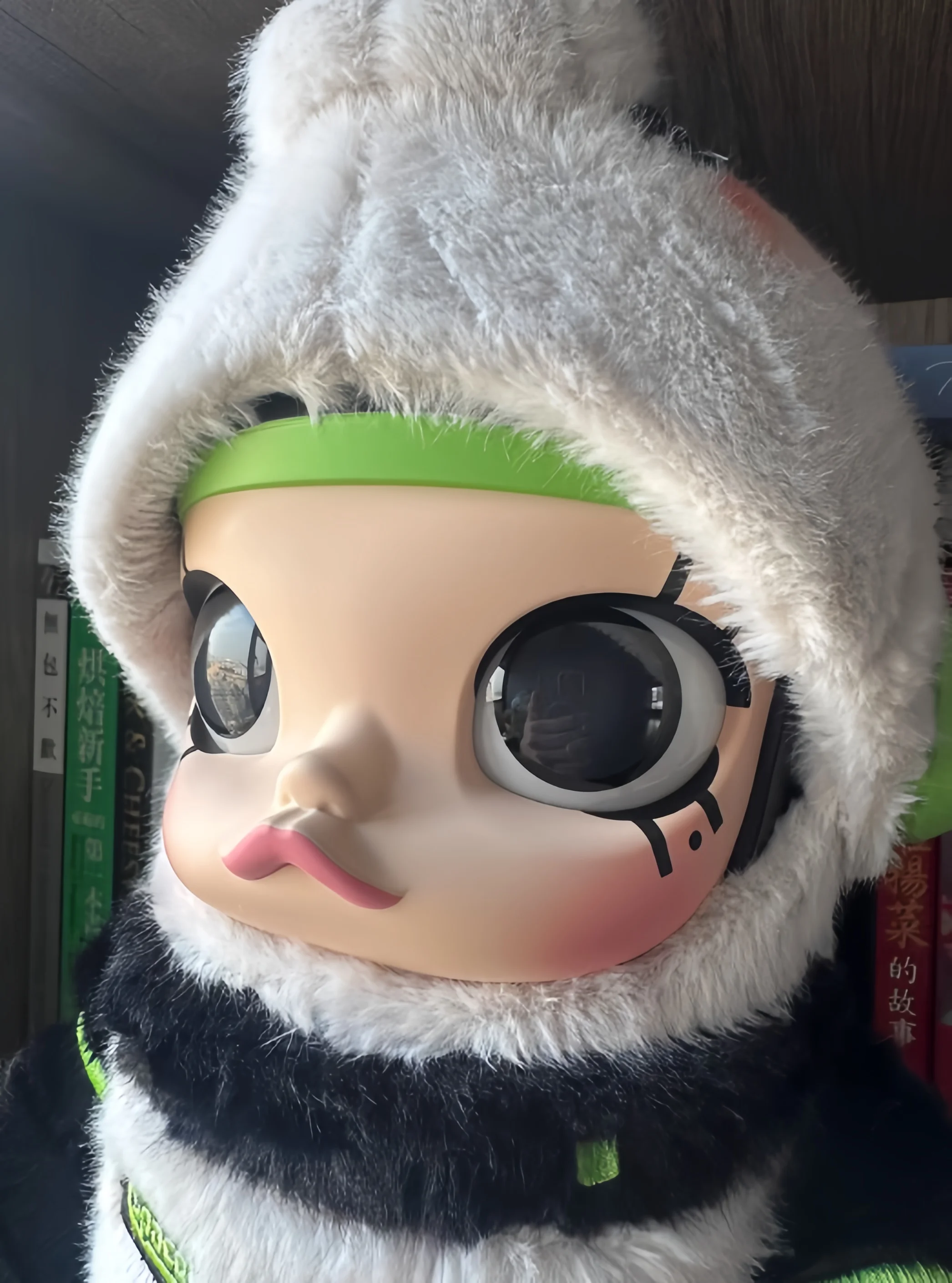 Auf Lager Original Pop Mart Space Molly Panda 400 % Actionfigur Trendige Spielzeugpuppe Mega Collection Handgefertigtes Geschenkspielzeug