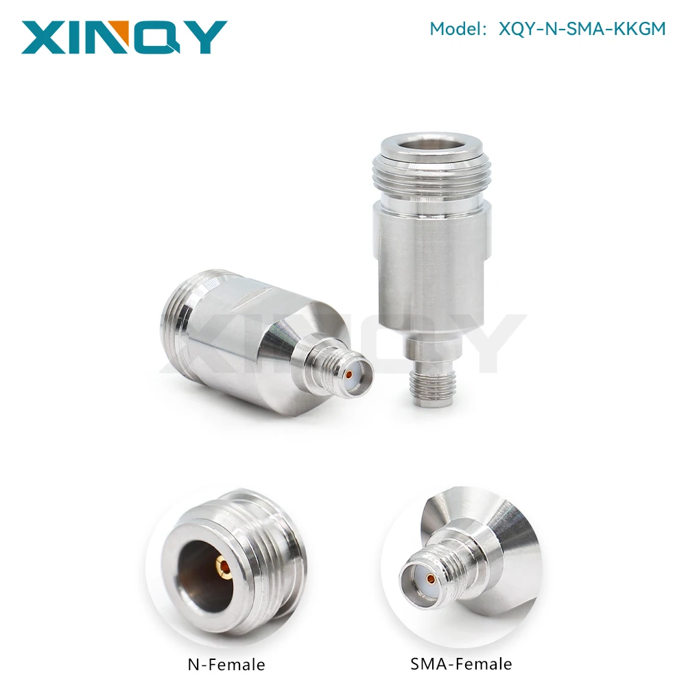 XINQY N-to-SMA RF Adapter (DC-18GHz), VNA Test Grade Connector, KK Precision Test Adapter