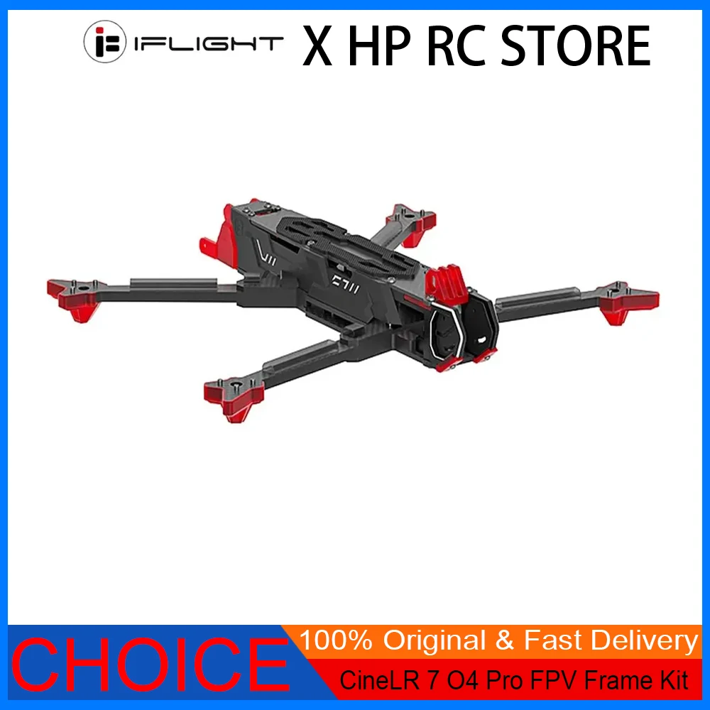 

Комплект рамы iFlight SH CineLR 7 O4 Pro FPV — кронштейн 6 мм для дронов/деталей FPV