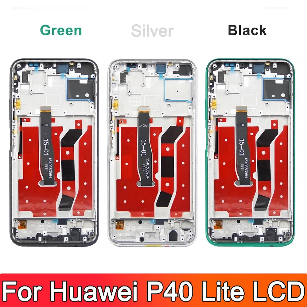 6.4\'\'For Huawei P40 Lite JNY-LX1 LCD 10 Touch Screen Replacement For Nova 7i JNY-LX2 P 40 Lite LCD Screen Nova 6 SE Display