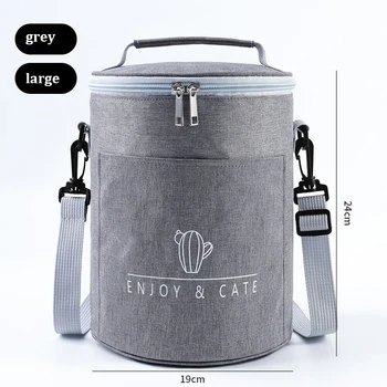 방수 휴대용 캠핑 가방, 열 대용량 쿨러 숄더백, 자연 하이킹 점심 아이스 피크닉 박스, 방수 토트백 