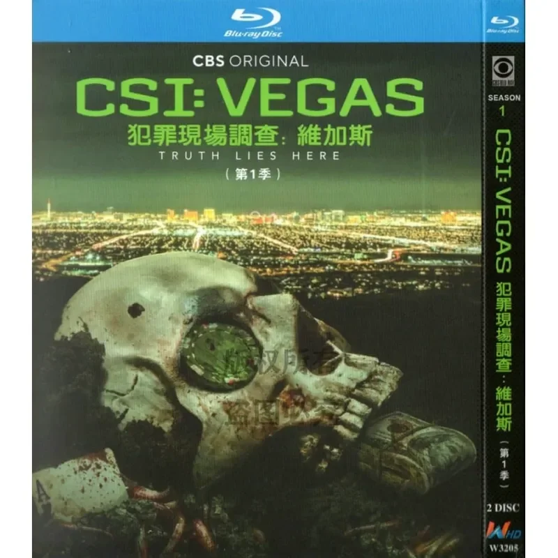 Blu-ray TV Live Investigation Vegas High Definition 2BD Disc Non-DVD Disc