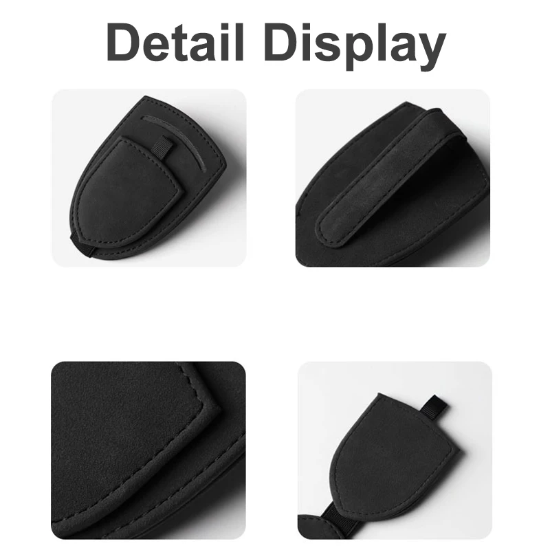 Car Sun Visor Glasses Eyeglasses Clip Hanger Fastener Sunglasses Holder For Tesla Model 3 Y S X Roadster Auto Styling Accessorie