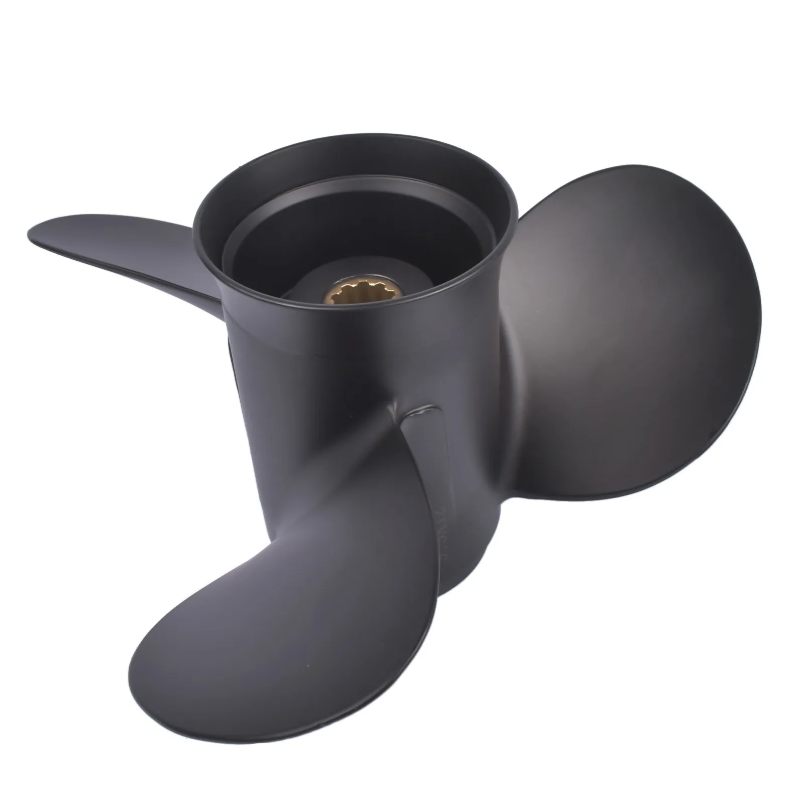 AP02 Outboard Propeller 9.9x12 For Mercury Tohatsu Nissan 25 -30HP Right Hand Turn