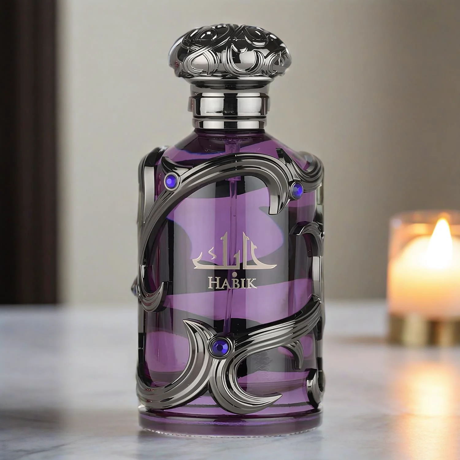 

Habik Eau de Parfum Spray for Men 3.4 Ounce Premium Arabian Perfumes Lasting Spicy Aromatic Lasting Fragrance 100 ml