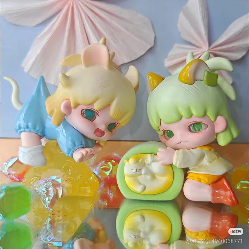 本物のヨブ イッツ・ア・ビット・スイートシリーズ ミニブラインドボックス ゲスバッグ オリジナルおもちゃ 人形 かわいいアニメフィギュア オーナメント コレクション ギフト