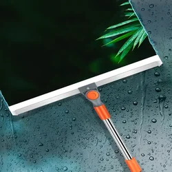 Cleaning Brush Long Handle Telescopic Magic Broom Silicone Floor Wiper French Windows Glass Household Bathroom Sweeping Flexible