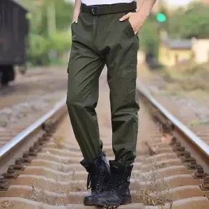 Kittelanzug mit dünnem Abschnitt, Arbeitsversicherung, Armeegrün, Soldaten, einheitliche Militäruniform, Outdoor-Freizeit, Herren-Militäranzug