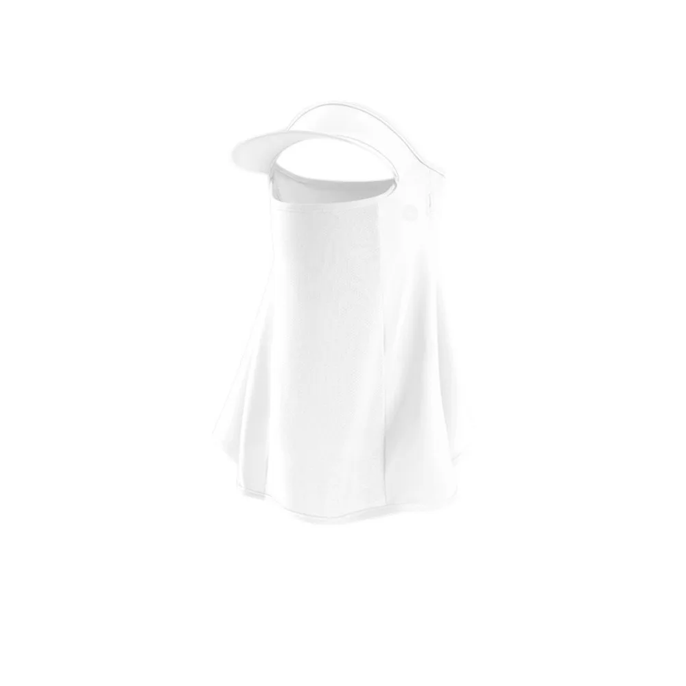 

Модная солнцезащитная маска UPF50 + дышащая анфас анти-УФ-шарф на шею ледяной шелк защита шеи солнцезащитный козырек маска для лица на открытом воздухе