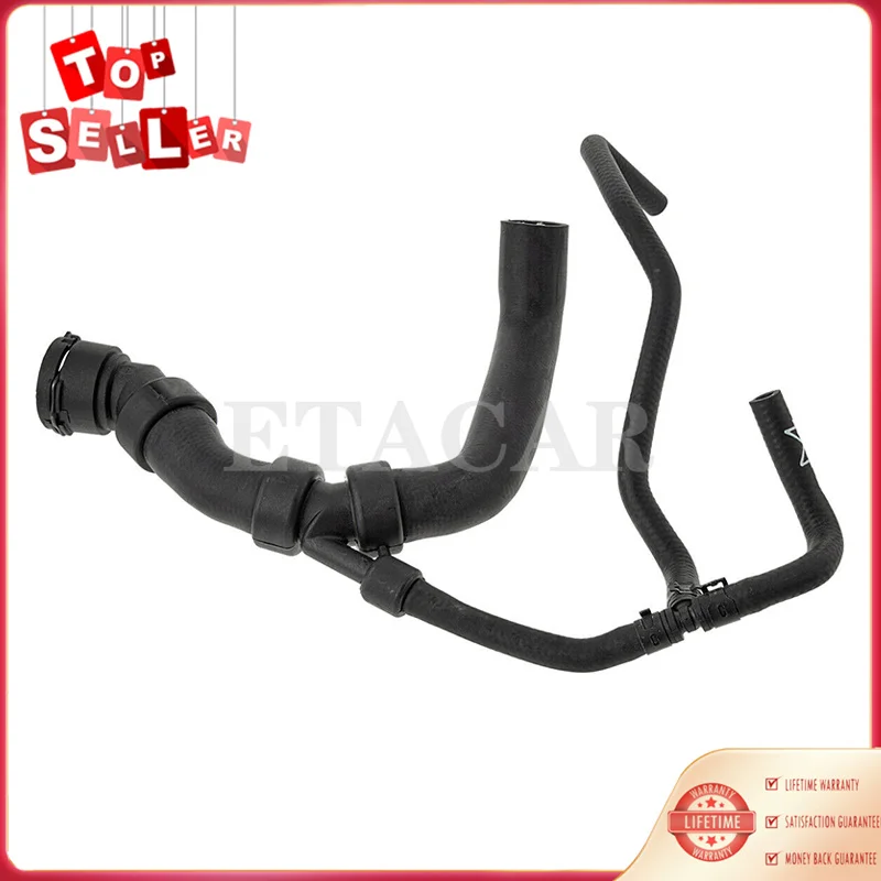 4B0121101N  1PC Engine Upper Coolant Radiator Hose For Audi A6 C5 S6 2.4 2.8 1998-2001