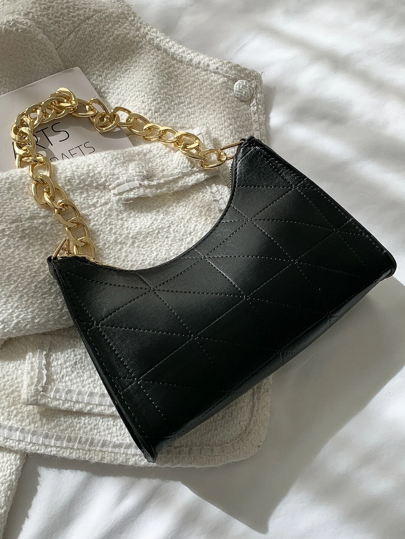 

Quilted Chain Bag