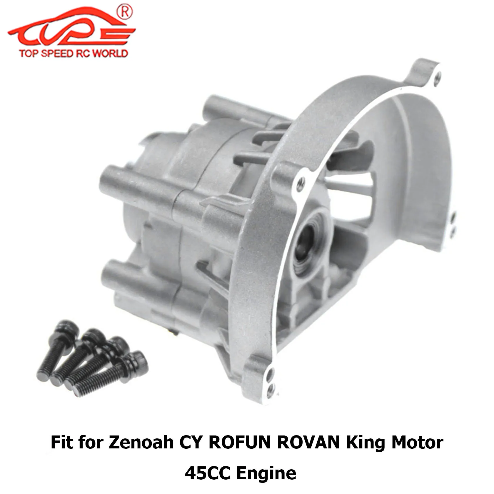 Carter de moteur à 4 boulons avec joint d'huile de roulement, pour 1/5 Rc Hpi Rofun Km Rovan Baja Losi 5ive-T DBXL MCD DTT QL FG Redcat